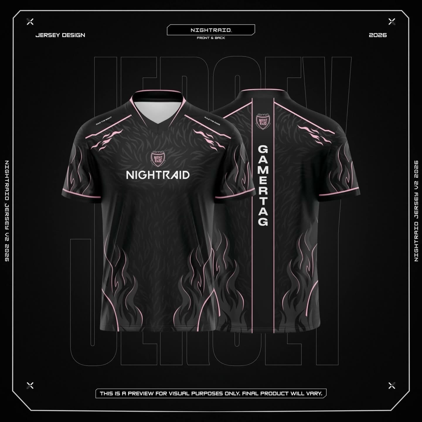 Nightraid Jersey Pink
